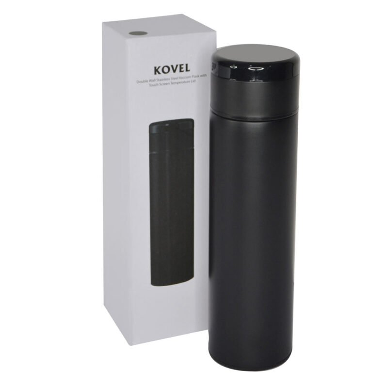 KOVEL Giftology Double-Walled Insulated Flask – Temperature-Control Lid for Hot and Cold Drinks - Image 2