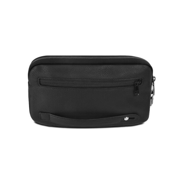 Anti-Theft Clutch Black – Elegant & Secure Pouch with Password Lock - Image 3
