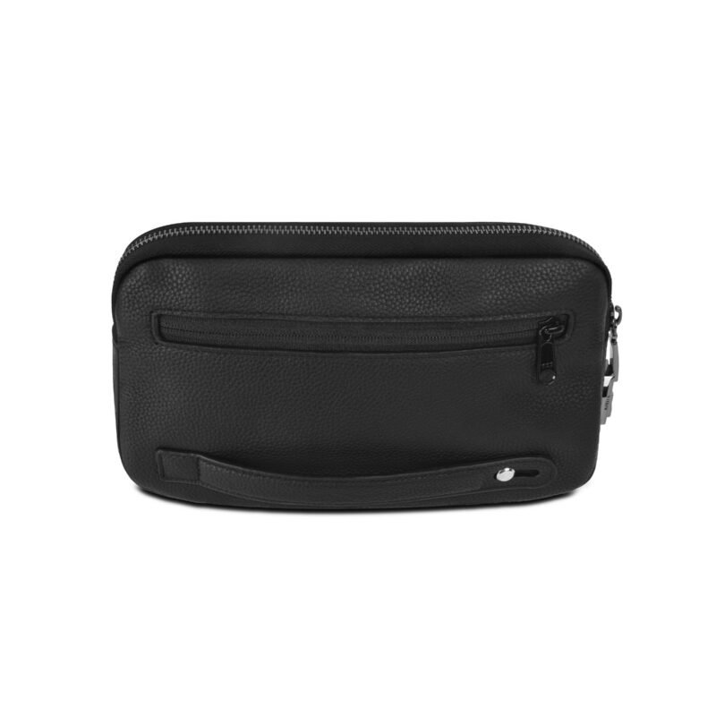 Anti-Theft Clutch Black – Elegant & Secure Pouch with Password Lock - Image 3