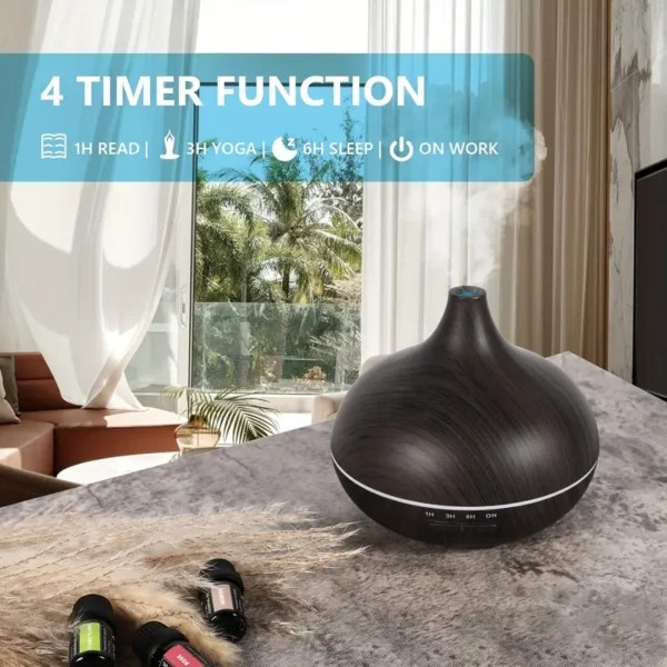 Aroma Diffuser – Ultrasonic Essential Oil Diffuser for Relaxation and Wellness - Image 3