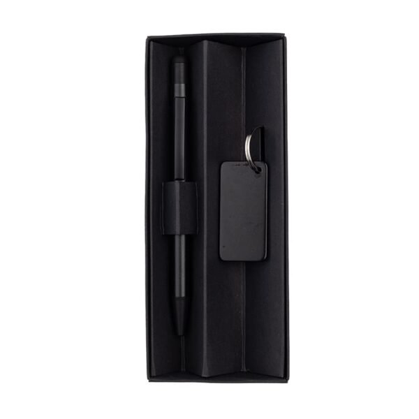 ANGLA – Eco-Friendly Gift Set with RCS Recycled Aluminium Pen and Keychain - Image 5