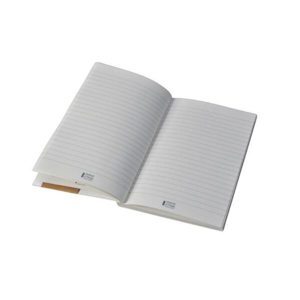 ATRI Eco-Neutral® A5 Soft Cover Handmade Seed Paper Notebook – Sustainable Corporate Gift - Image 5