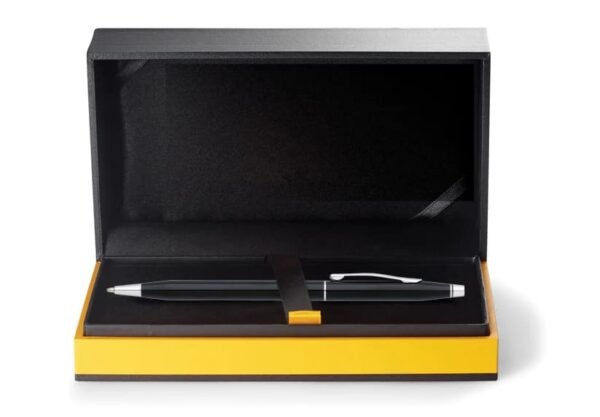 Cross Classic Century® Black Lacquer Ballpoint Pen with Polished Chrome Appointments - Image 5