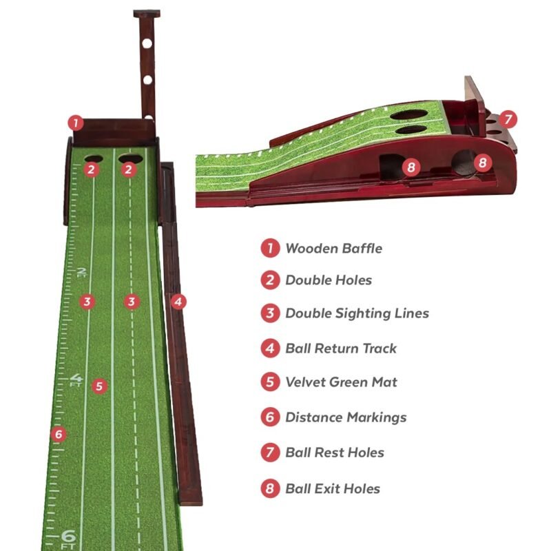 Golf Putter Trainer – Precision Training Aid for Perfecting Your Golf Putting Skills - Image 3