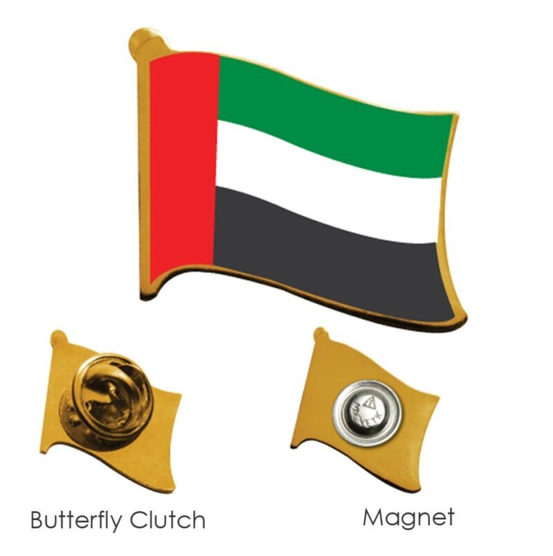 Customized Lapel Pins - UAE Flag Theme