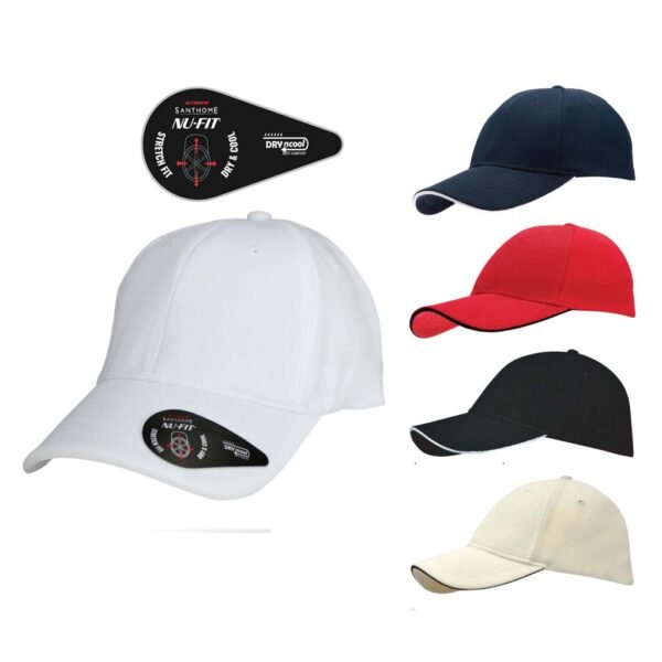 DELTA – Santhome® DryNCool® Performance Stretch-Fitted Cap - Image 3