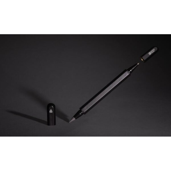 Swiss Peak® Storm RCS Recycled Aluminum Dual Tip Pen – Eco-Friendly and Stylish Writing Tool - Image 3
