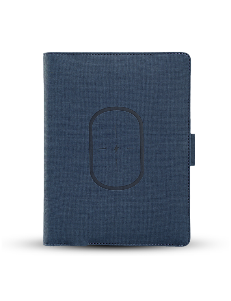 A5 Notebook with Wireless Charging Organizer & 5000mAh Power Bank - Image 2