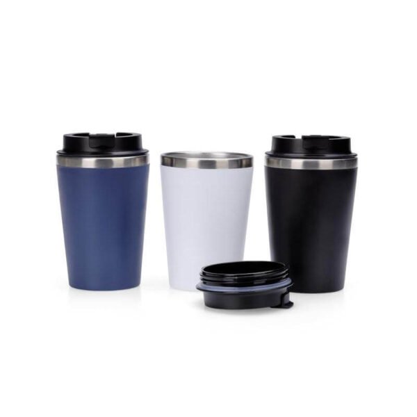 MOSS Giftology Steel/PP Double Wall Tumbler – 350ml for Hot & Cold Beverages - Image 5